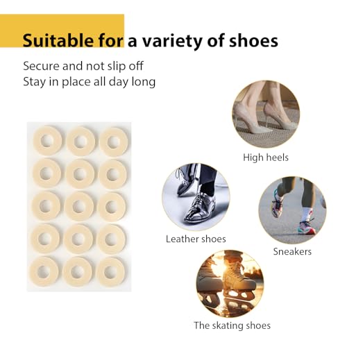 Image of 75 PCS Small Corn Cushion Pads for Feet, Toe Cushions for Corns