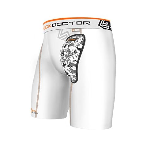 Coquillas de artes marciales Shock Doctor AirCore Soft Cup Compression Short Cover