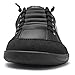 HOBIBEAR Barefoot Minimalist Shoes Womens Mens | Zero Drop | Wide Width Canvas Slip-on Shoes(All Black, Women 8/Men 7)