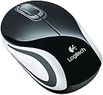 Logitech M187 Cordless Mini Mouse - Black (910-002720)