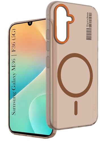 Image of Jkobi Back Cover Case for Samsung Galaxy M36 | Samsung Galaxy F36 (Soft Touch | Camera Bump Protection | MagSafe Compatible | Matte Finish)