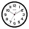 Amazon.com: SHARP Atomic Analog Wall Clock - 12" Silver Brushed Finish ...