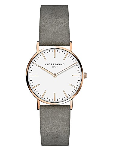 Preisvergleich Produktbild Liebeskind Berlin Damen Analog Quarz Uhr mit Lederarmband
