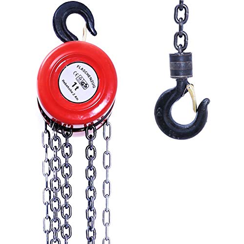 Dpatleten 1 tonelada de Cadena de elevación del Bloque del polipasto de Aparejos del...