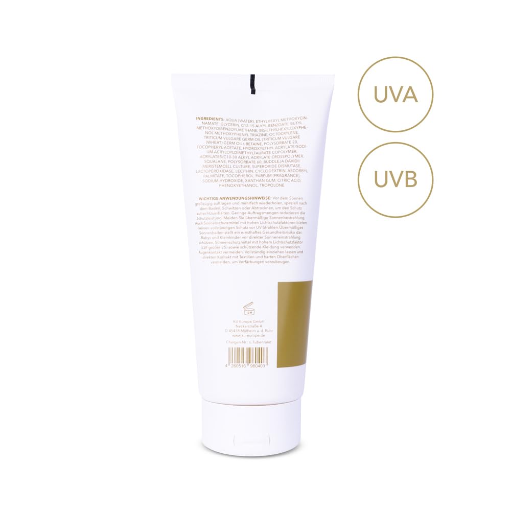 KU2 Cosmetics Anti Aging Sonnencreme LSF 30, 200 ml