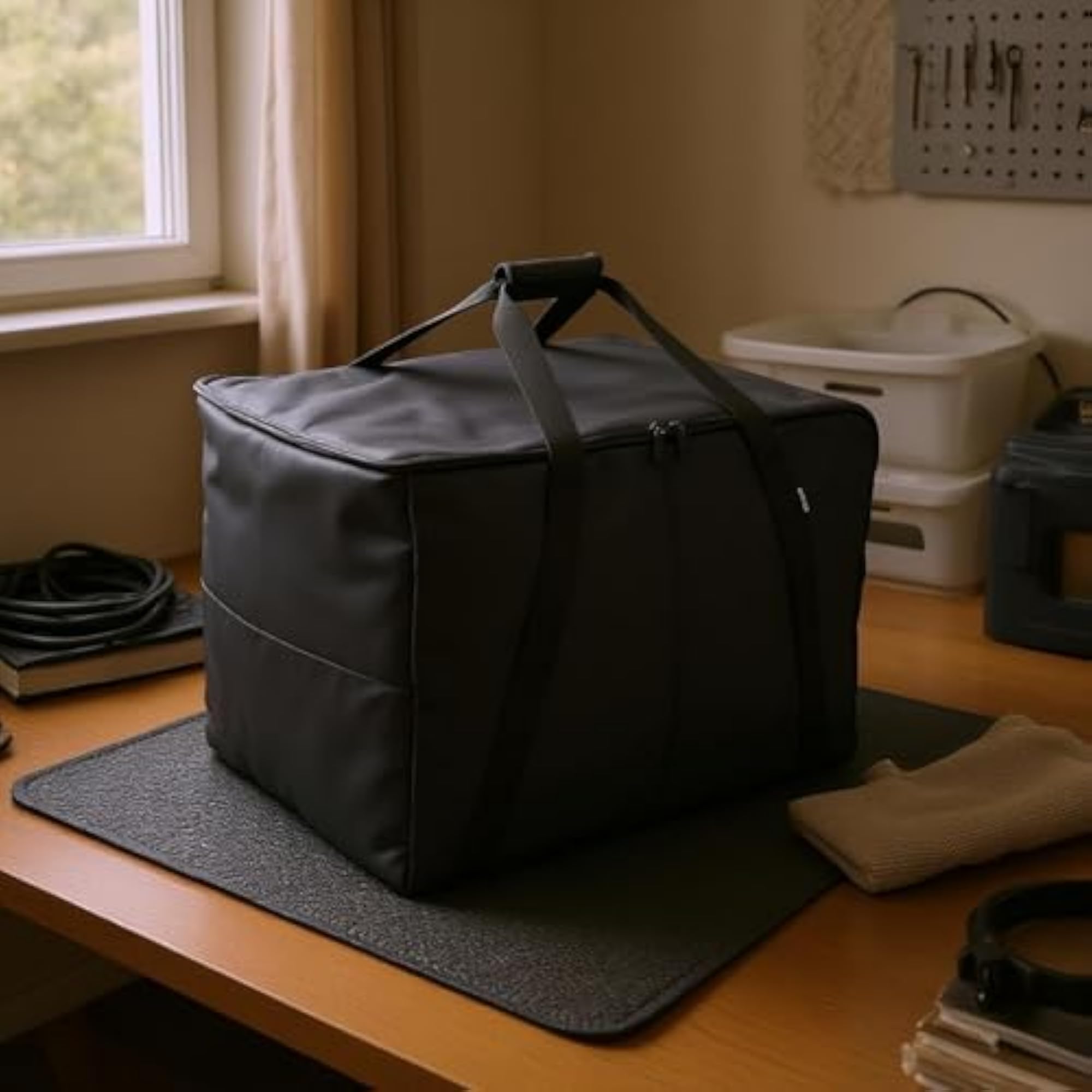 1680D Oxford Material Portable Generator Bag, Padded Storage