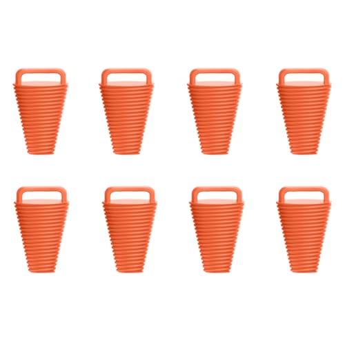 EDSRDPLT 8 Pcs Kayak Scupper Plugs Kit with Silicone Handles 2 Sizes Scupper Plugs Drain Holes Stopper Non-Slip Easy Installation Waterproof & Leak-Proof Scupper Plugs for Kayaks Canoes Fishing Boats