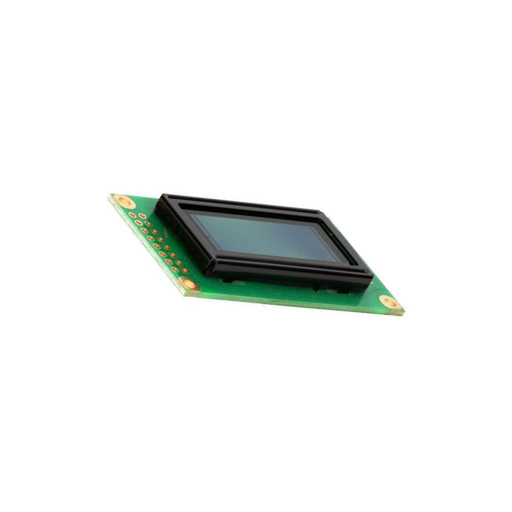 EA W082-XLG Afficheur: OLED alphanumérique 8x2 Dim: 58x27mm jaune-vert ELECTRONI