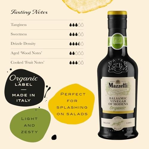 Premium Organic Balsamic Vinegar by Mazzetti - 250ml - Image 3