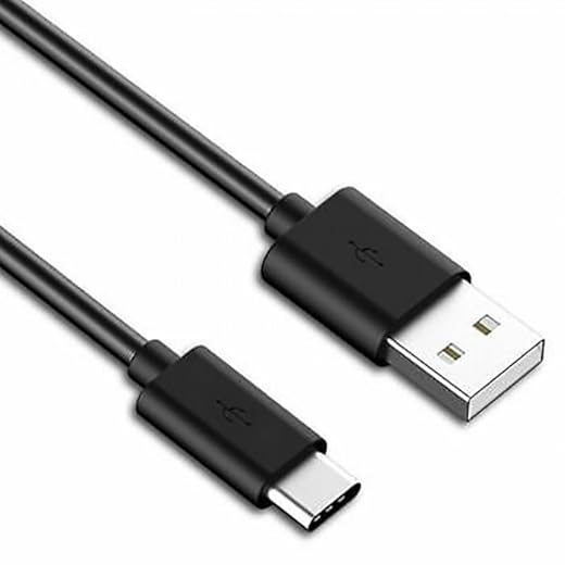 W-Direct Compatible With ELF BAR USB Type C Cable - Fast Charger Cable - 50cm - Compatible With All USB Compatible Devices - Compatible With All E Cigarette Ecig Vape Kits, No Nicotine