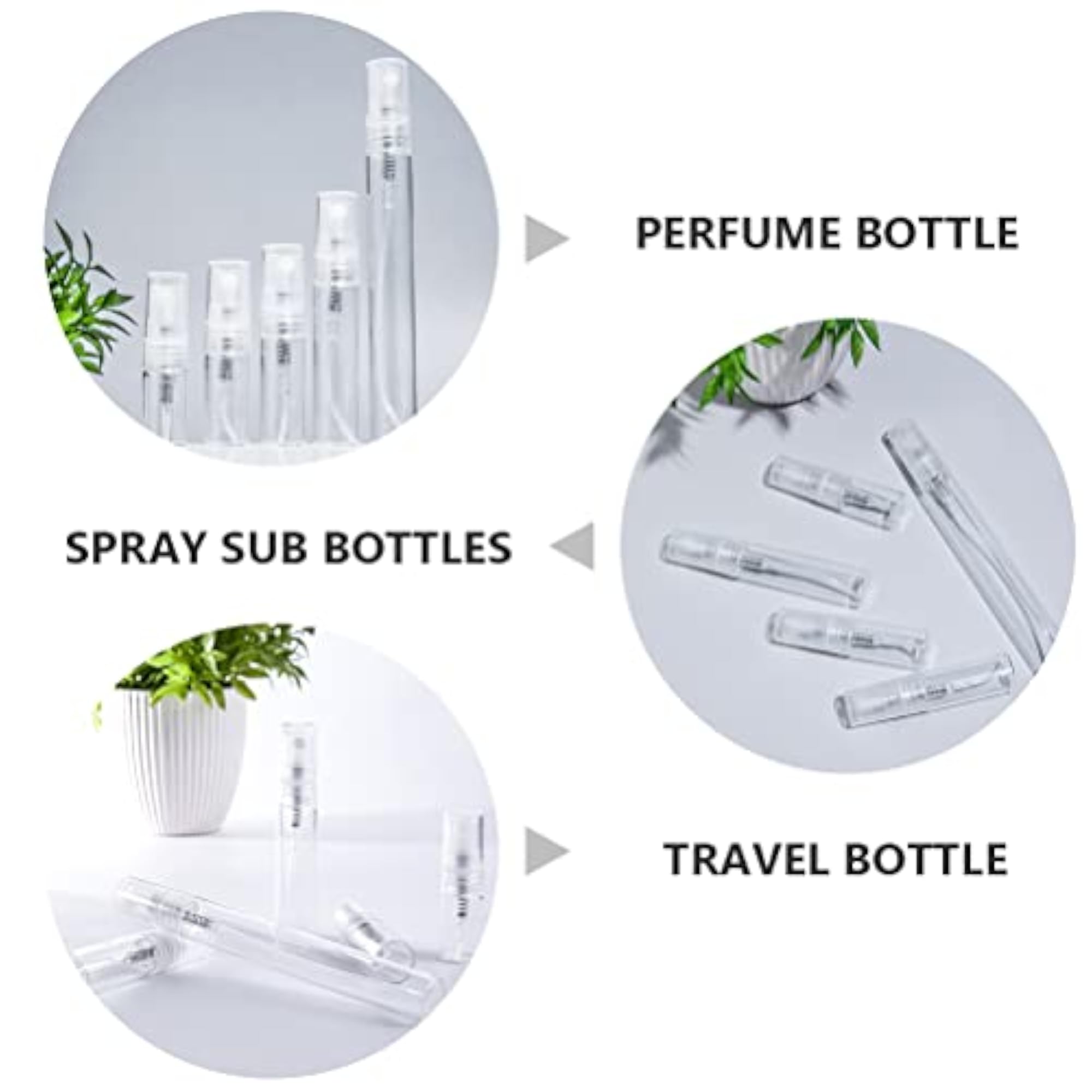 18Pcs Perfume Separating Bottle Set for Cosmetics
