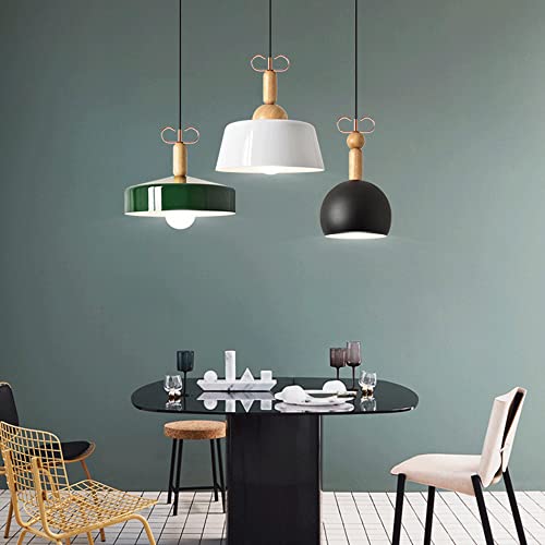 Lampe suspendue scandinave moderne LED colorée pour café - 5
