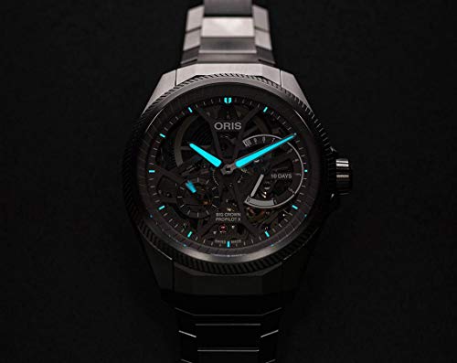 Oris Manual Wind 10 Day Power Reserve Big Crown Propilot X Calibre 115 Watch #TOP3