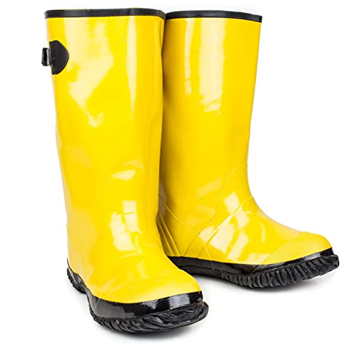 RK SAFETY NEW Over-The-Shoe Yellow Slush Boots PARENT