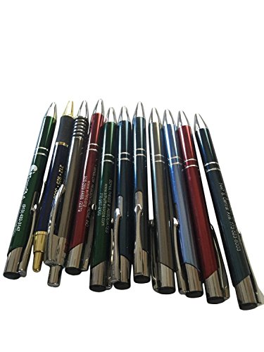 Misprint Metal Retractable Ballpoint Pens (Assorted) (Pack Contains 25 Pens) by Varies Misprint Metal Retractable Ballpoint Pens (Assorted) (Pack Contains 25 Pens) by Varies