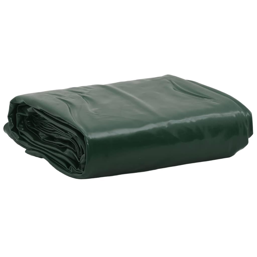 Vidaxl Tarpaulin Cover Ground Sheet Waterproof Camping Tarp Green 650 G/Mâ² 8721012401013