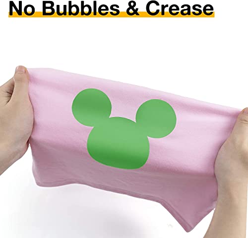 Image of HTVRONT Vinyl Rolls Heat Transfer Vinyl - 12 inch x 20ft HTV for Shirts, Iron on Vinyl for All Cutting Machines - Easy to Cut & Weed for Heat Vinyl Design (Fruit Green)