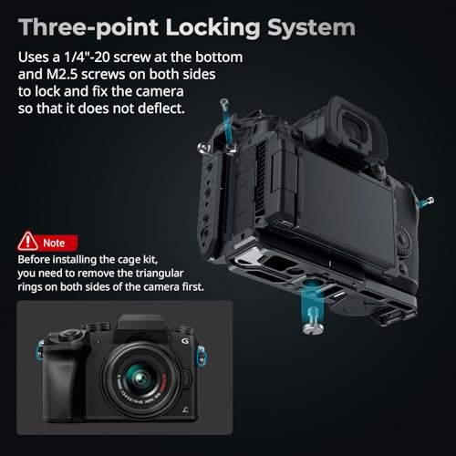 SMALLRIG Quick Release Cage for Panasonic LUMIX GH7 / GH6 - Image 4