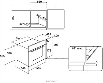 FA2530HIX : Amazon.it: Grandi elettrodomestici - Forni