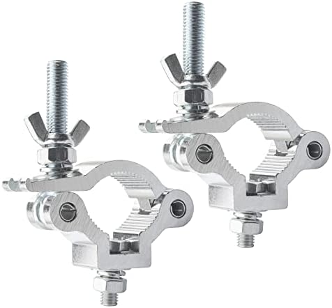 Changyeah Truss Klemmen Set - 6 Stück Aluminium Halterungen Für DJ Beleuchtung 30-52mm