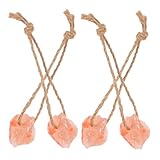 Abaodam 4個 喜馬拉雅粉紅塩なめ塩ブロック 馬 牛 鹿 ウサギ対応のミネラル補給用動物舐め塩塊 別包装で管理簡単