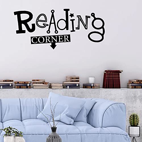 Vinilo decorativo removible para pared infantil Reading Corner miniatura 3