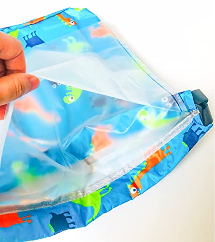 Danuc Drawstring Swim Bag For Swimmers Boys Girls Women Men Lightweight Beach Backpack Yogo Bags Waterproof Draw String Sackpack Sport Knapsack Gym Backpacks For Camping Camp Shopping Swimming Dance #TOP3