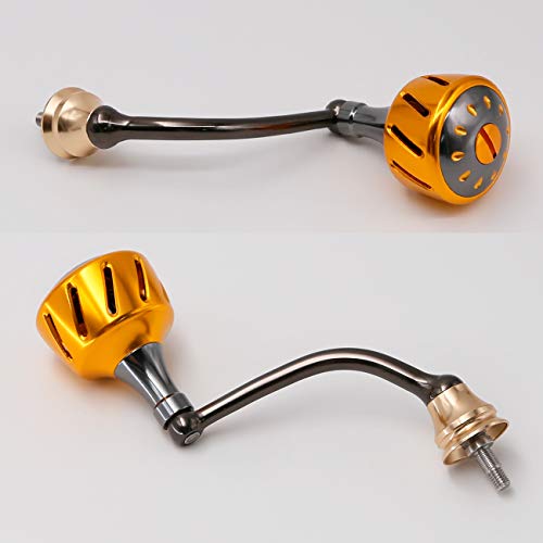 サンライク（SANLIKE）シマノ リールハンドル SHIMANO対応 ハンドルノブ パワーハンドル ジュラルミン製