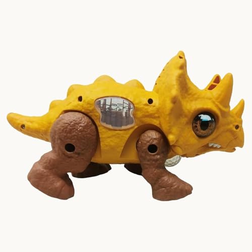 Image of ToyBharat The Dianous Battery Operated Musical Toy is Perfect for Kids Aged 1 to 6 Years. with Flashing Lights, Fun Music, and Moving Action, it's an Entertaining