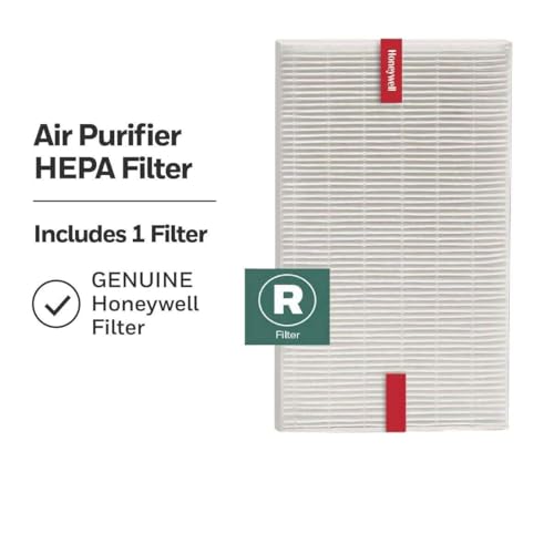 Image of Honeywell HEPA Air Purifier Filter R, 1-Pack for HPA 100 /200 /300, 3000 and 5000 Series - Airborne Allergen Air Filter Replacement Targets Wildfire /Smoke, Pollen, Pet Dander, and Dust