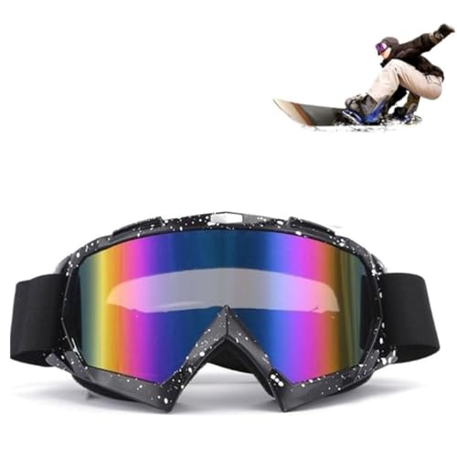 cailiya Lunettes De Ski Masques Snowboard, Anti-Poussière, UV Protection, Anti-Buée, Coupe-Vent Pour Garçons Et Filles, Hommes Et Femme, Pour Moto, Course...
