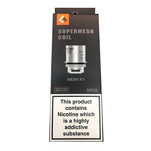 5 Pcs Geek Vape Super Mesh Coils Shield Tank Mesh Coils Aero Tank Mesh Coils