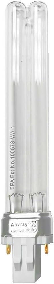 Anyray 1-Bulb Compatible13W GX23 UV for PVHX213 UV Germicidal Replacement Bulbs 13Watt Ultraviole