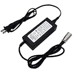 Unocho 29V Battery Charger 2A DC Charger Power Supply Adapter for 24V Lithium Batteries li-ion Batteries Pack with 3-pin…