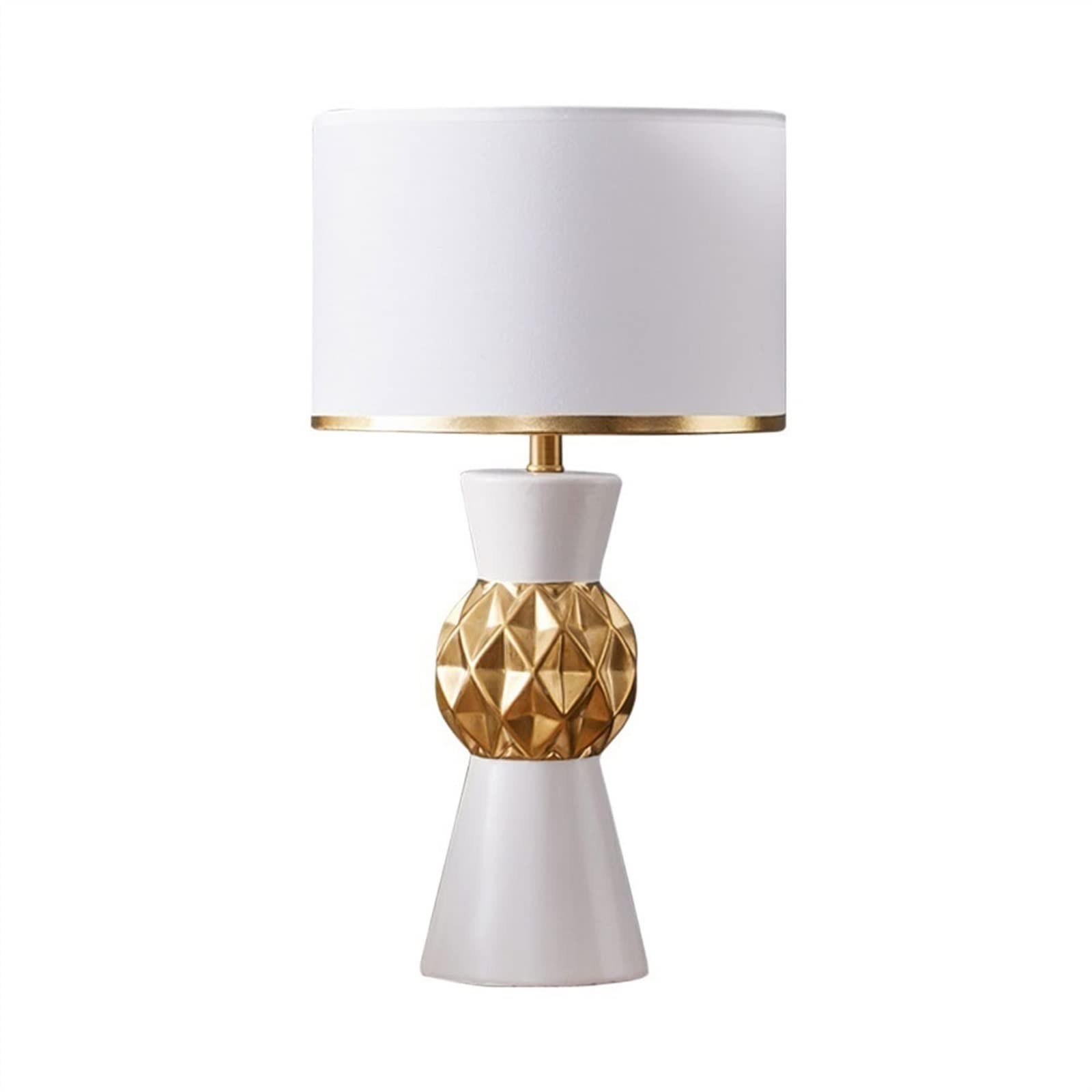 LUCBEI Lampe de Table Lampe de Table en céramique Moderne de Luxe Simple Lampe décorative intérieure Chaude Chambre éclairage de Nuit Lampe de Chevet Lampe Chevet (Color : B)