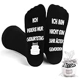 yumcute Lustige Socken, Baumwoll Socken mit Spruch, Lustige Geburtstagsgeschenk für Männer und Frauen, Weihnachten Geschenke für Papa, Mama, Opa, Oma und Freund