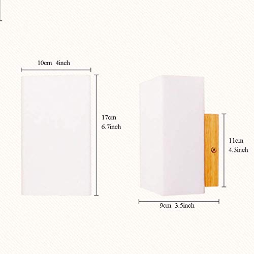 Lámpara de pared interior E27 para pasillos estrechos que optimiza espacio y luz 8