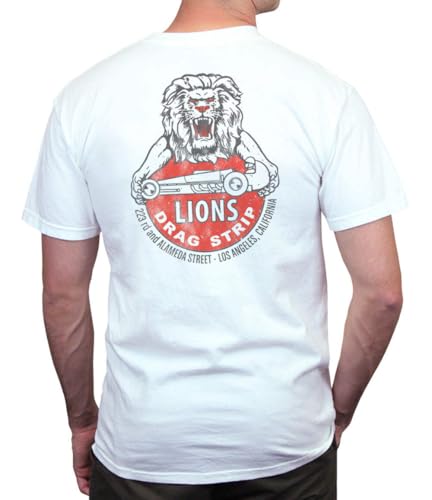Lions Drag Strip 223 Alameda Short Sleeve Comfortable Cotton T-Shirt