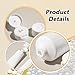 20PCS Plastic Empty Squeeze Cosmetic Soft Tubes Jars Refillable Cosmetic Vials Travel Bottles Containers Storage with Flip Cover Sample Packing (30ml/1oz)