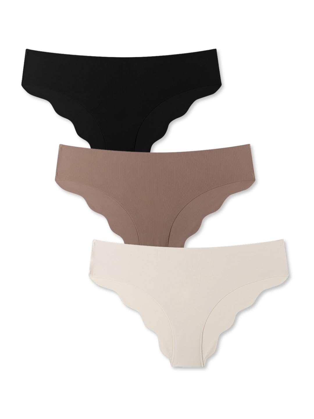 Seamless Women's Underwear No Show Bikini Panties & Briefs