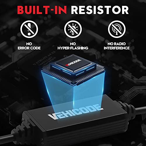 Vehicode 7440 Switchback Led Bulb With Built In Resistor White Amber T20 7440A 7440Na W21W Wy21W 992 Canbus Error Free Anti Hyper Flash Turn Signal Light Headlight Drl (2 Pack) #TOP3