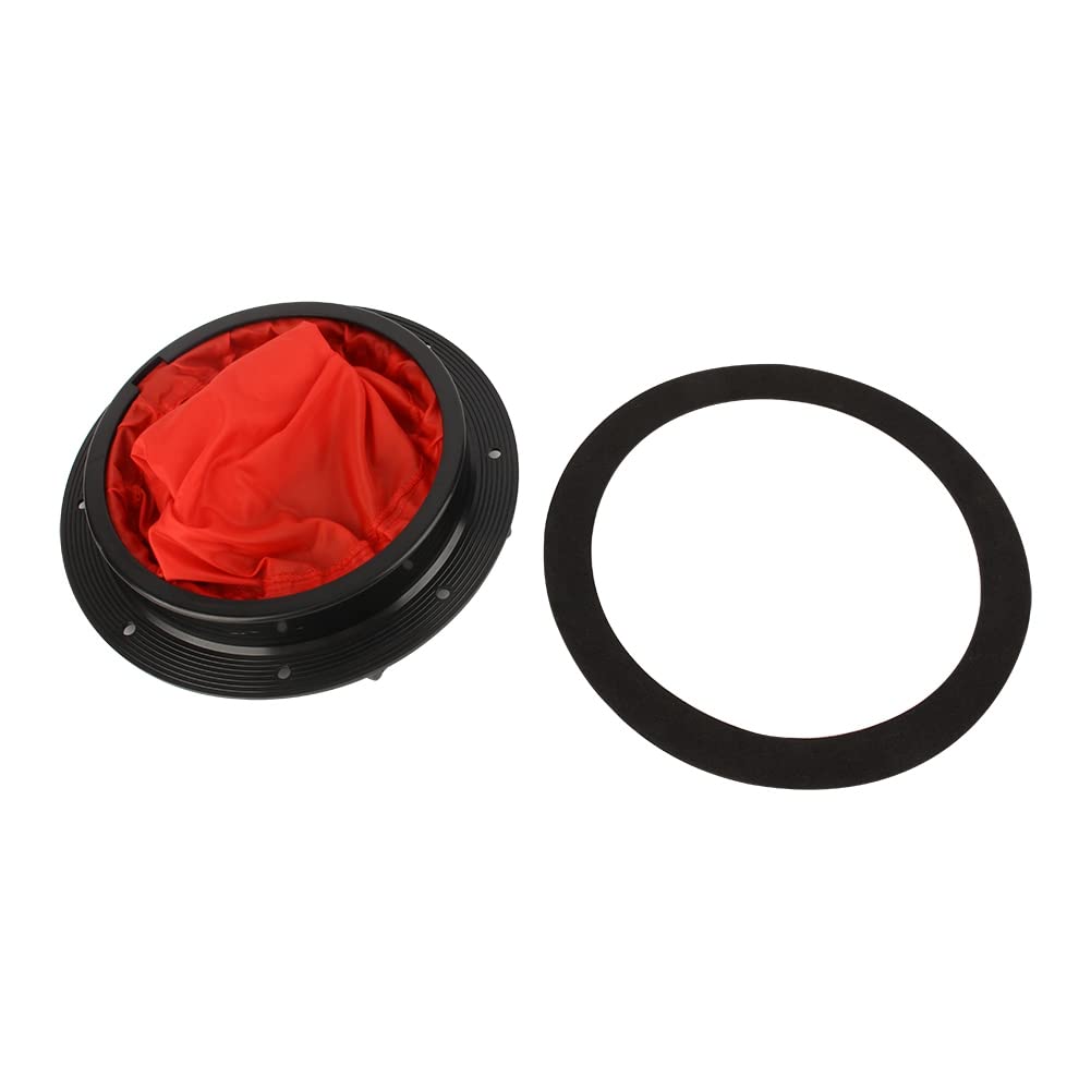 Coperchio per Boccaporto da 6 Pollici Piastra di Copertura Estraibile, Piastra di Copertura con Kit di Copertura per Borsa Portaoggetti per Accessorio per Kayak da Canoa per Kayak