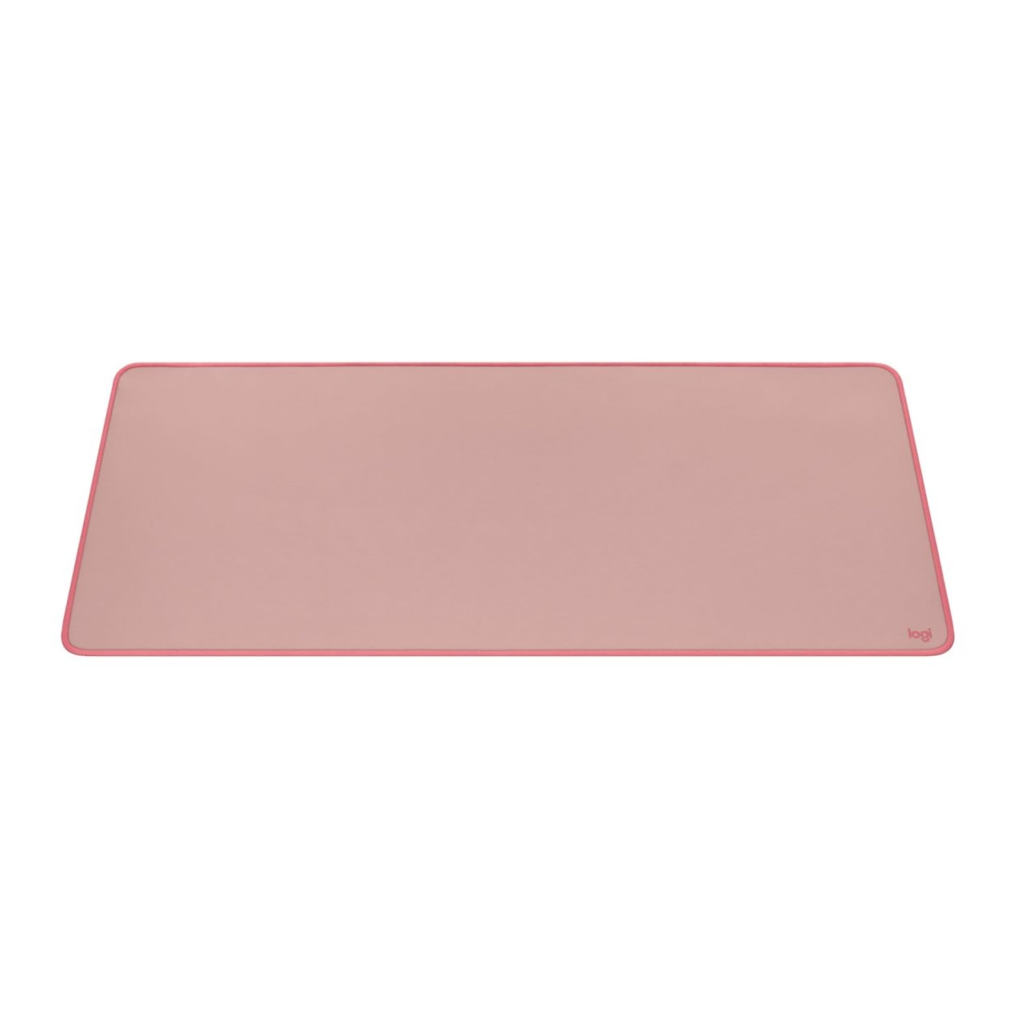 Logitech Desk Mat - Studio Series, Multifunctional Large Desk Pad, Extended Mouse Mat, Office Desk Protector with Anti-Slip Base, Spill-Resistant Durable Design - Pink