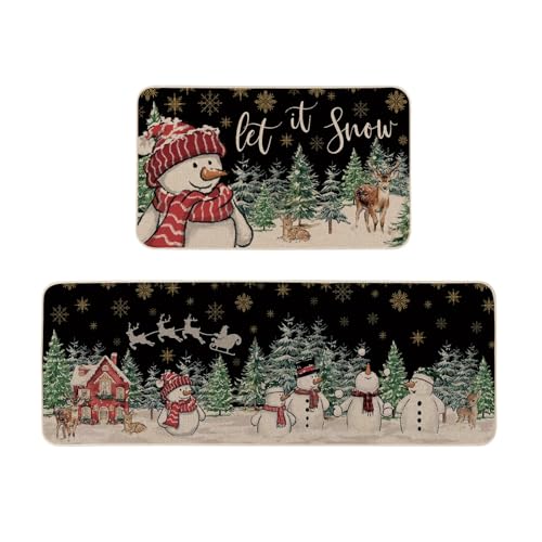 Moutina Let It Snow Snowman giJC Lb`O 2Zbg ~ NX}X zf[ z[fR p [vt@CLb`}bg - 17x29  17x47C`