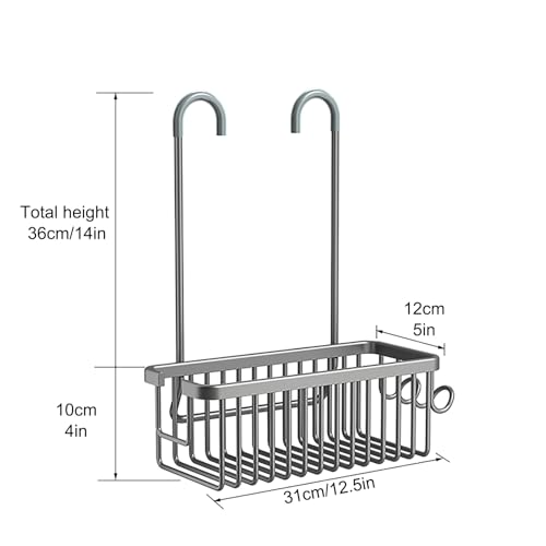 Drahtregal – 1-stöckiges Metall-Aufbewahrungsregal für Speisekammer-Organisation, Heim- und Küchenutensilien, perfekt für kleine Räume, Badezimmer, Küche und Wäsche