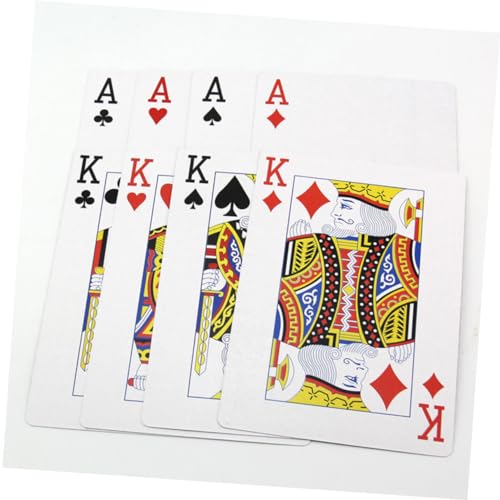 Set De Naipes Póker Gigante 4X Grandes Para Adultos miniatura 2