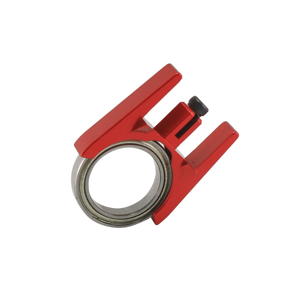 RCAWD Aluminum Center Drive Shaft Support set for 1/10 ARRMA 3s BLX&Mega550 cars Upgrades Parts (Red)