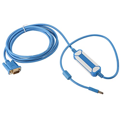Câble de programmation PLC USB bleu cordon flexible 3m compatible CPM2C Changor