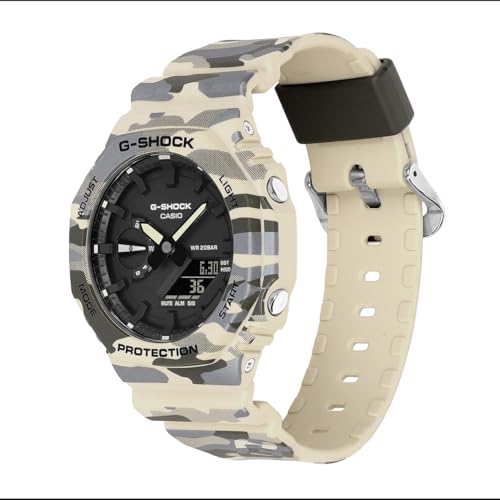 Image of Casio G-Shock GA-2100CM-5ADR Analog-Digital Camouflage Watch Men (G1793)