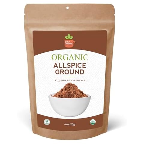 SPICY ORGANIC Allspice Ground 4 oz. Cover